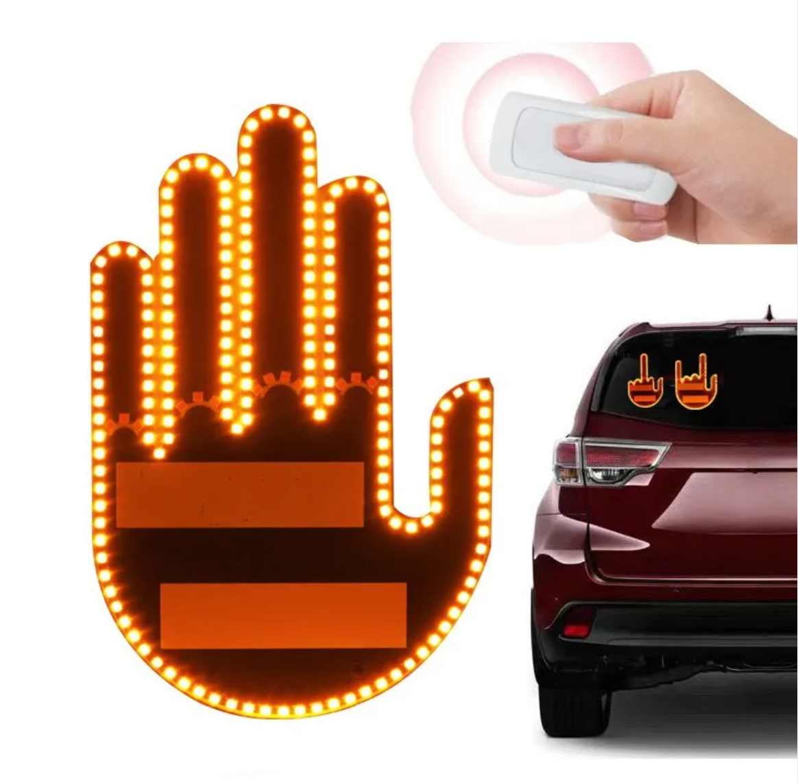 LED Gesture Rear Window Light