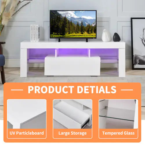 Banco de TV con Espacio de Almacenamiento