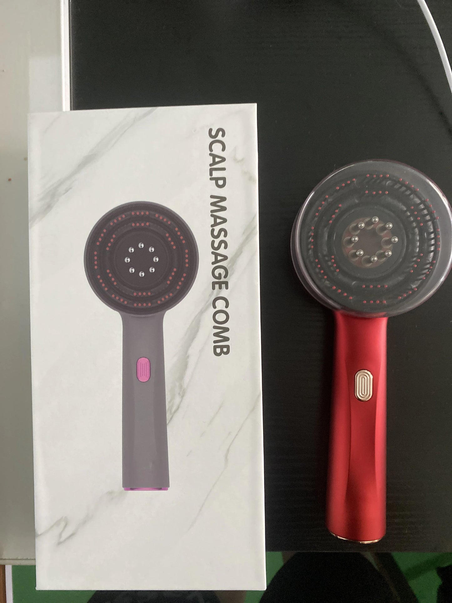 Peine Masajeador Eléctrico