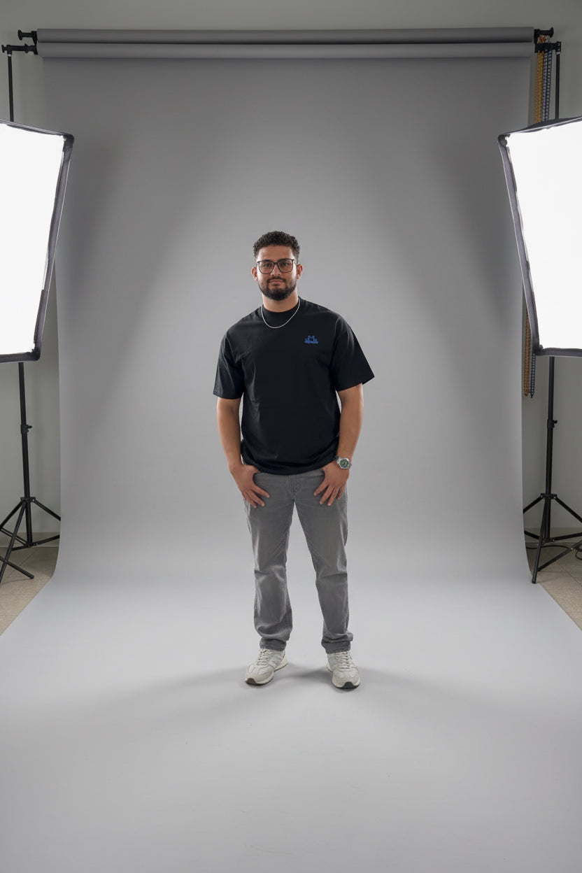Camisa  Premium Oversized Bordado Mediano D’BORIKÍ™ by DTUPPR -Edición Limitada