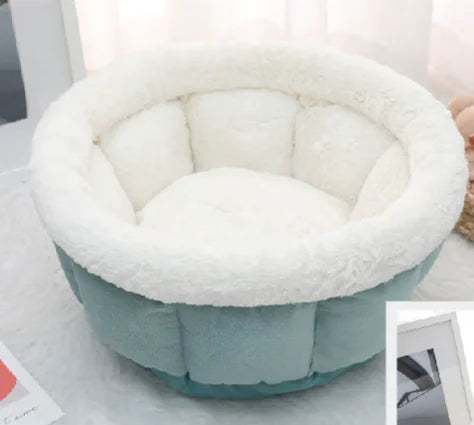 Cama Suave de Lujo para Gatos y Perros para Todas las Estaciones