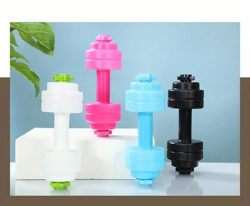 Halteres Ajustables con Relleno de Agua para Entrenamiento en Casa (1 pieza)
