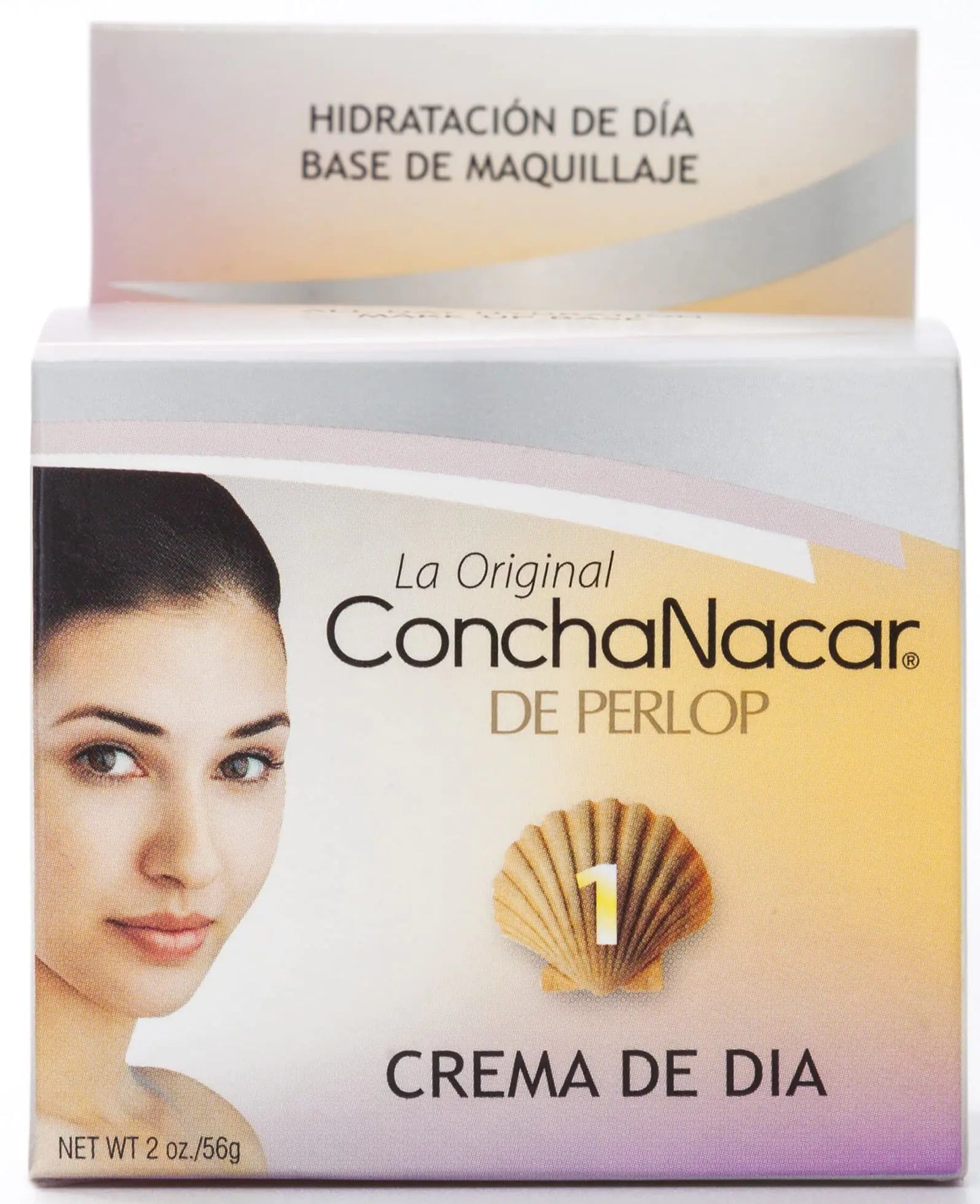 Concha Nácar Crema de Día No.1, 2 oz, Blanca