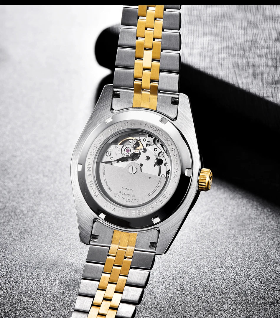 Pagani Design 1645 Men Japan NH35A Movement 10Bar Waterproof Clock Men`s Watch Natural Mechanical Automatic Watches for Men