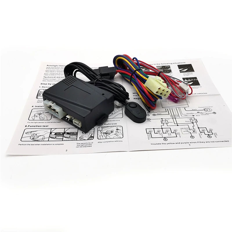Sensor automático inteligente de luces para auto 12V (encendido automático)
