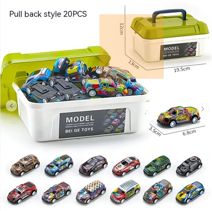 🏎️ “Mega Set de Carritos Metálicos Pull-Back – Colección Racing (20 / 30 / 50 Piezas)”