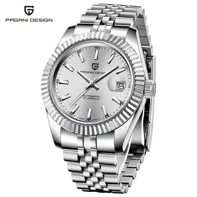 Pagani Design 1645 Men Japan NH35A Movement 10Bar Waterproof Clock Men`s Watch Natural Mechanical Automatic Watches for Men