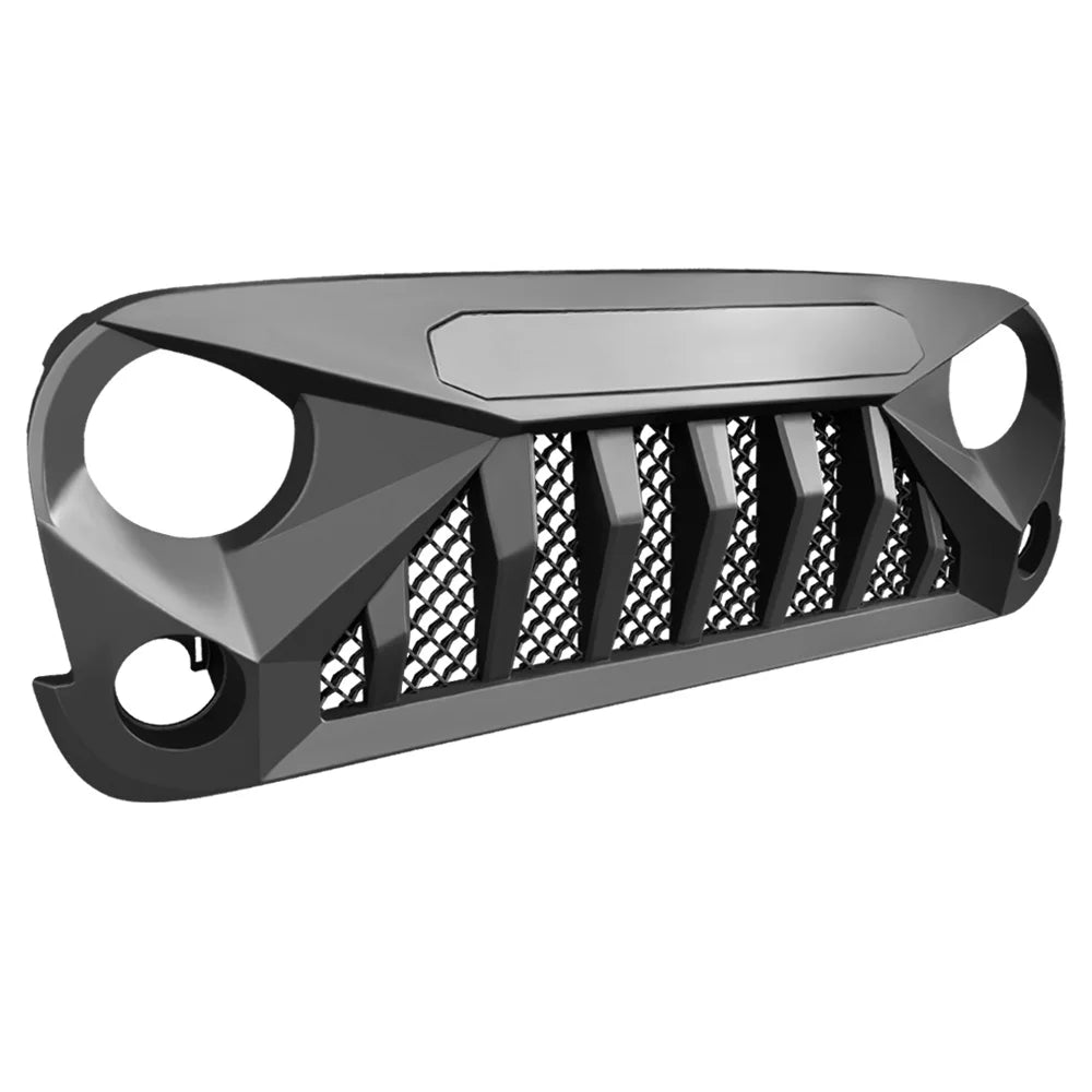 Grill frontal Off-Road LED estilo Jeep Wrangler JK (2007-2018)