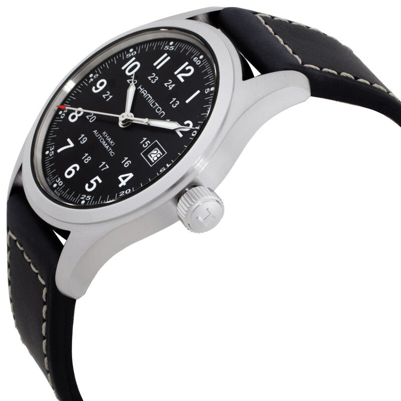 Hamilton Khaki Field Automatic Swiss Watch – Black Dial
