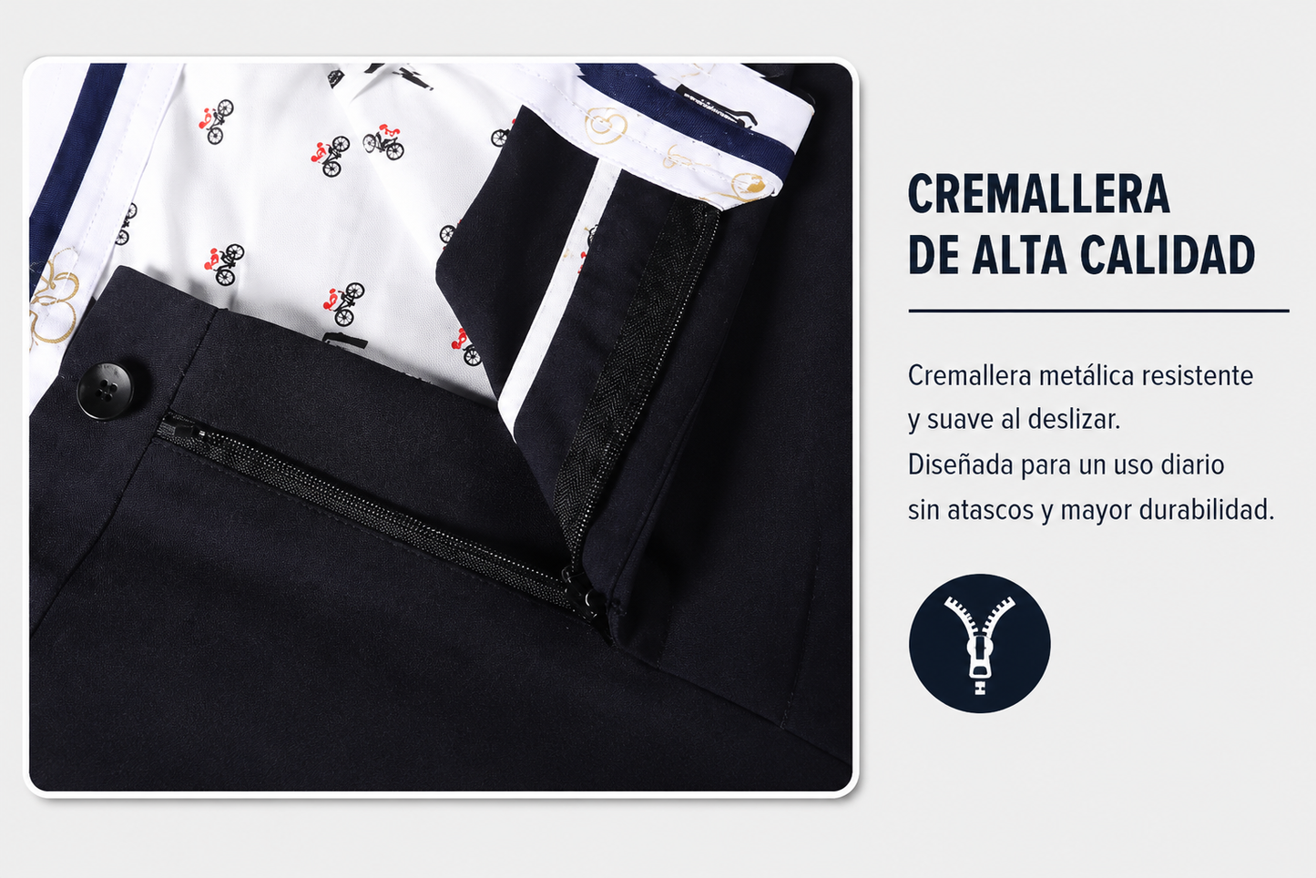 Pantalón Ejecutivo Slim Fit Premium para Hombre
