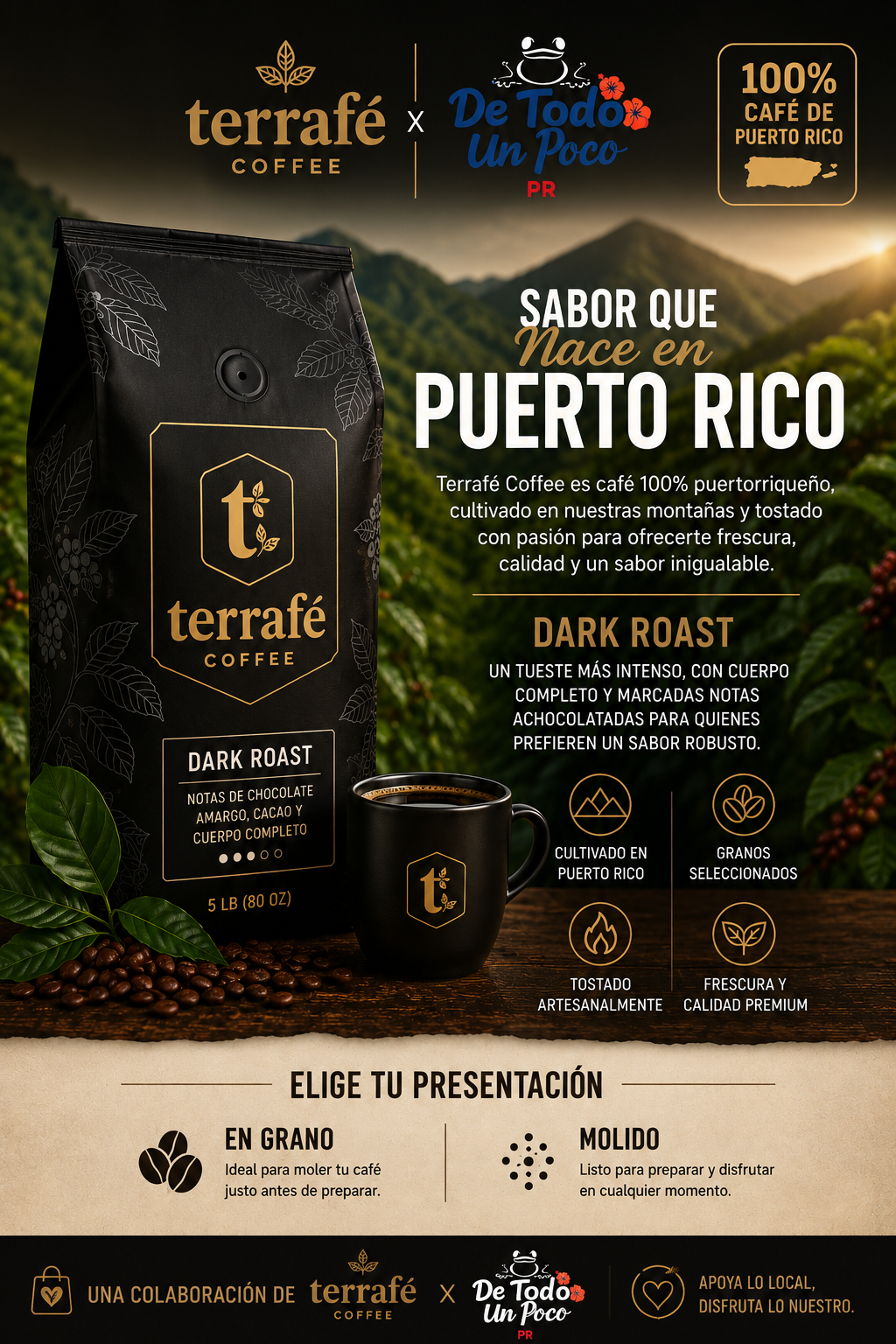 Terrafé Coffee x De Todo Un Poco PR ☕