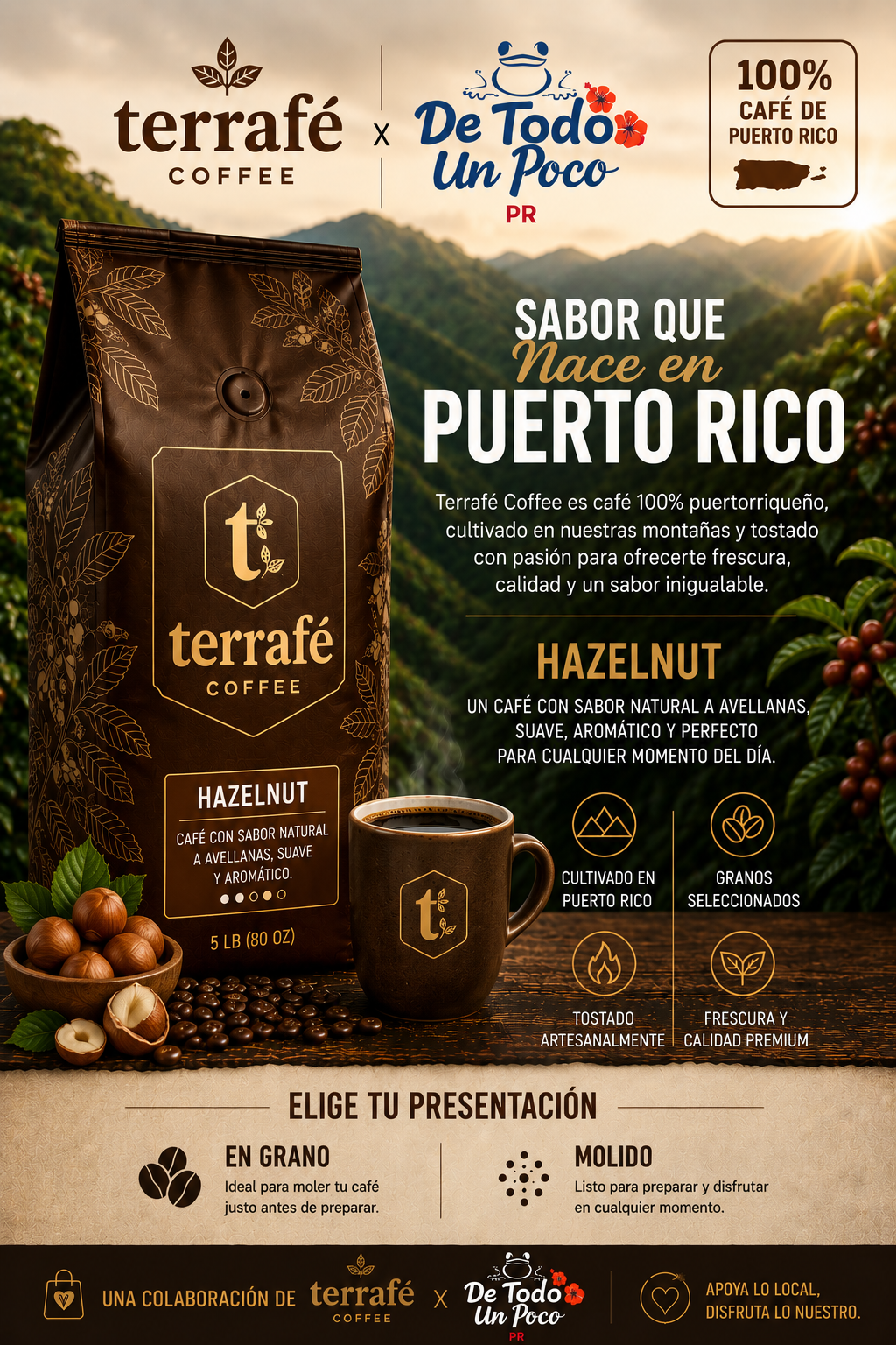 Terrafé Coffee x De Todo Un Poco PR ☕