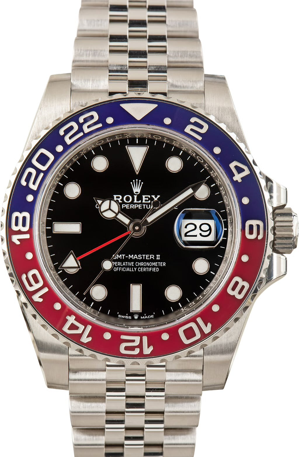 Rolex GMT-Master II “Pepsi” 126710BLRO 🔵🔴⌚️