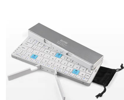 Teclado Inalámbrico Bluetooth Plegable Mini