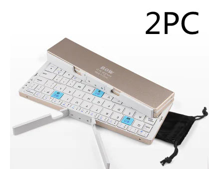 Teclado Inalámbrico Bluetooth Plegable Mini