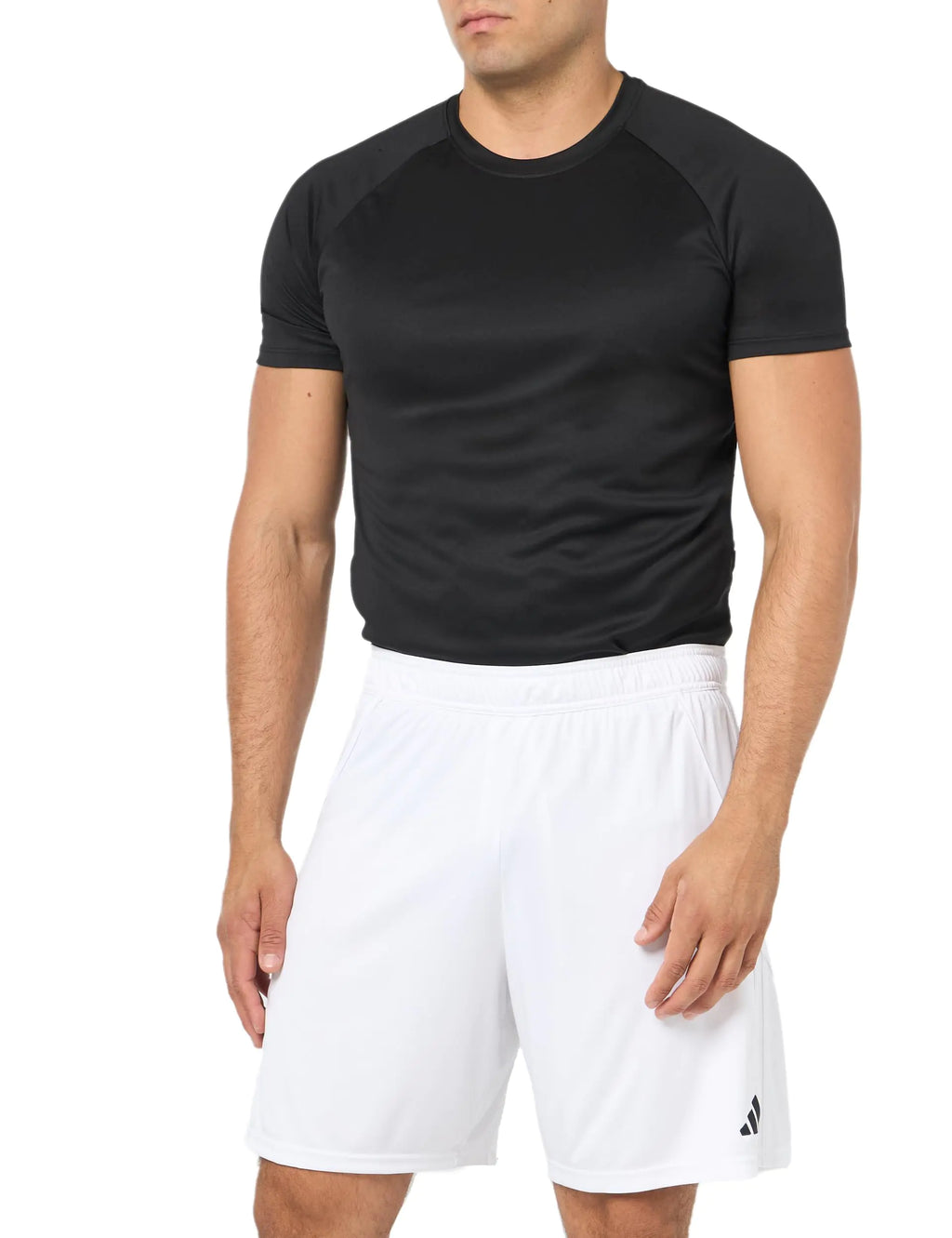 adidas Pantalones Cortos Tiro 24 para Hombre Blanco/Blanco