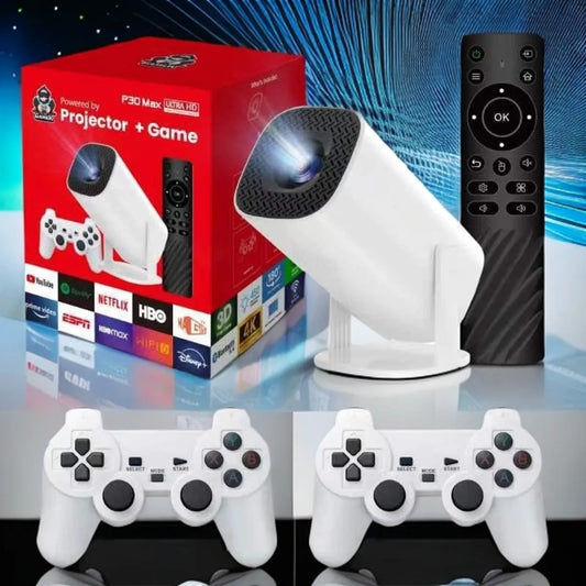 Proyector de Juegos HD 4K Claro y Suave