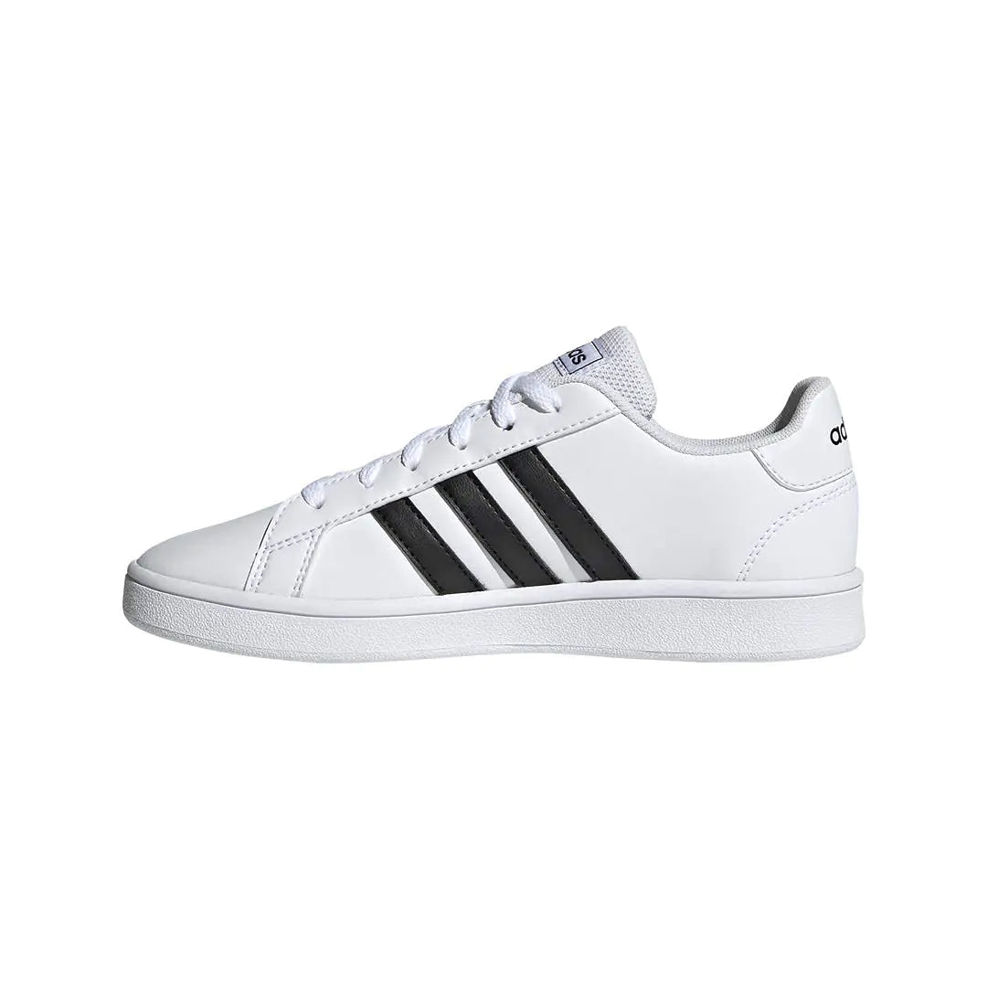 Zapatillas adidas Grand Court Blanco/Negro/Blanco 11.5 US Niño Pequeño Unisex