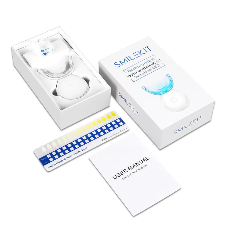 Kit de Blanqueamiento Dental Inalámbrico – Conjunto LED y de Carga