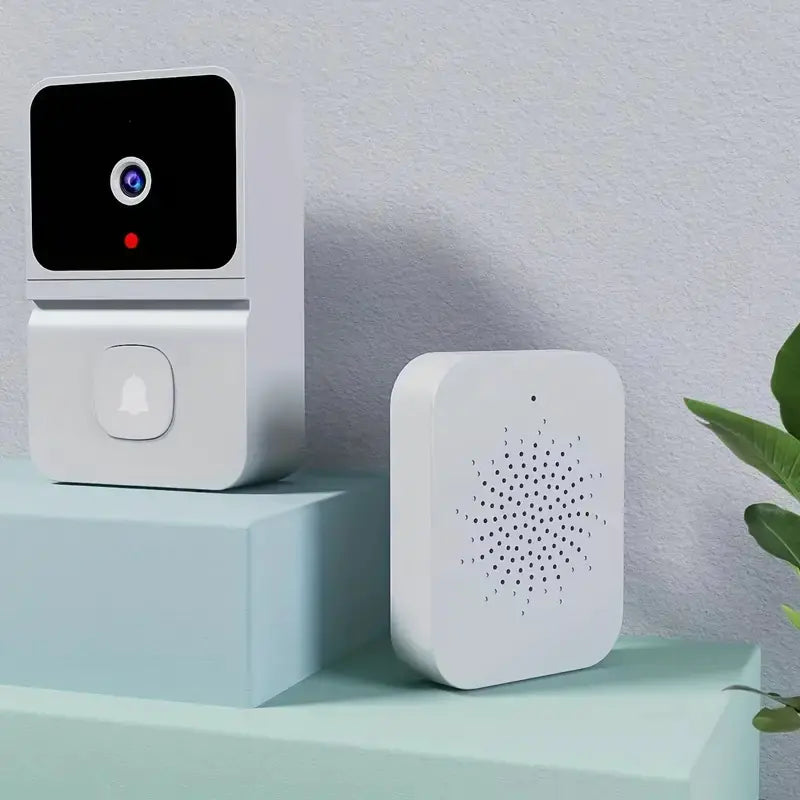 Intercomunicador de Monitoreo Remoto en Casa con Visión Nocturna y Wifi Inalámbrico