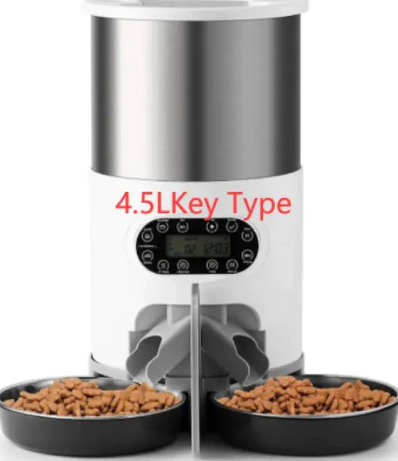 Dispensador Automático de Comida Chique para Mascotas