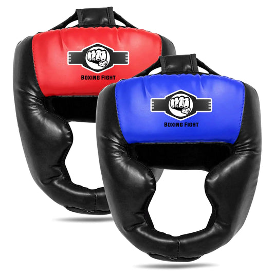 Paquete de 2 Protectores de Cabeza para Boxeo, Equipo de Boxeo, Entrenamiento de Sparring, Protector de Cabeza de Seguridad, Equipo Protector de Boxeo para MMA, Kickboxing, Muay Thai para Niños y Adolescentes