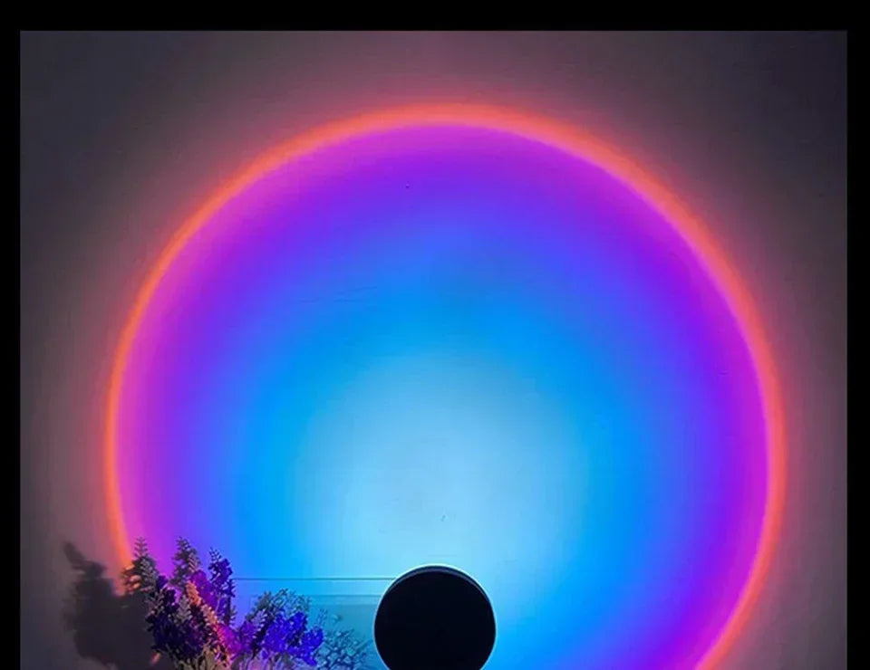 Sunset Glow™ – Lámpara Proyección Atardecer LED Ambiente RGB