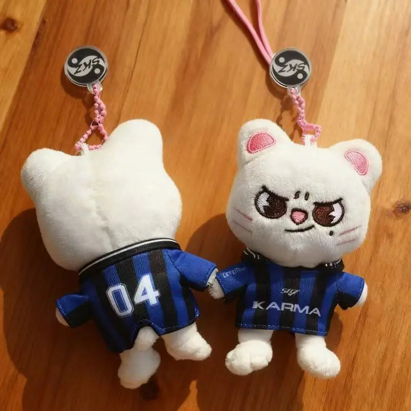 SKZ Stray Kids llavero de peluche colgante SKZ muñeco de peluche colgante Fang Can Li Longfu Felix KARMA SKZOO juguete de peluche regalo para niños