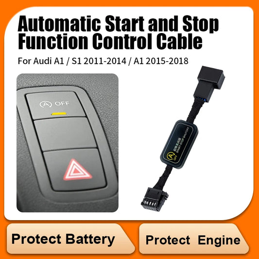 Para AUDI A1 2011-2018 sistema de arranque de parada automática del motor apagado enchufe del Sensor de Control de cierre parada inteligente cancelar accesorios para automóvil