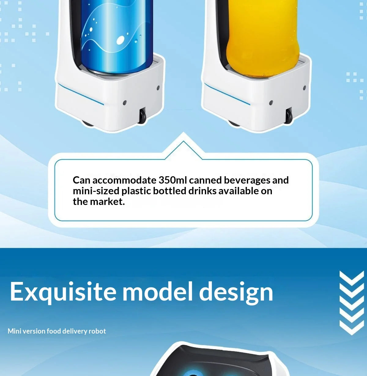 Robot Delivery Interactivo RC 2.4GHz – Juguete Inteligente con Luces, Sonido y Movimiento 360°