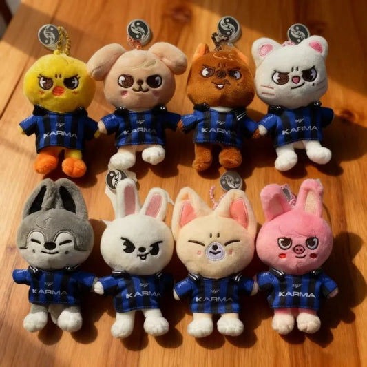 SKZ Stray Kids llavero de peluche colgante SKZ muñeco de peluche colgante Fang Can Li Longfu Felix KARMA SKZOO juguete de peluche regalo para niños