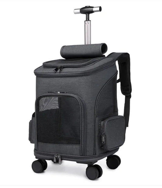 Mochila Carrito Plegable Portátil para Mascotas