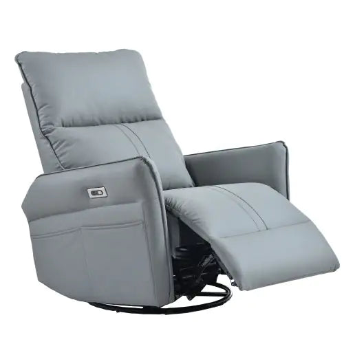 Electric Swivel Rocking Chair, Suitable For Electric Recliners In Small Spaces