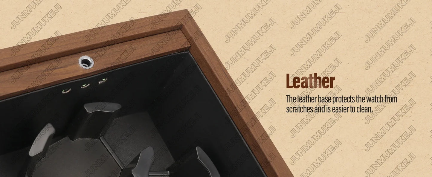 Bobinadora de reloj con 6 ranuras/3 ranuras para cajas de almacenamiento de relojes automáticos, bobinadora automática, utiliza Cable USB, Mabuchi Mute Motro