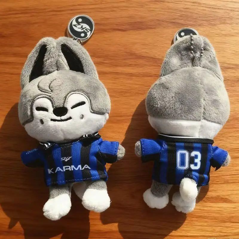 SKZ Stray Kids llavero de peluche colgante SKZ muñeco de peluche colgante Fang Can Li Longfu Felix KARMA SKZOO juguete de peluche regalo para niños