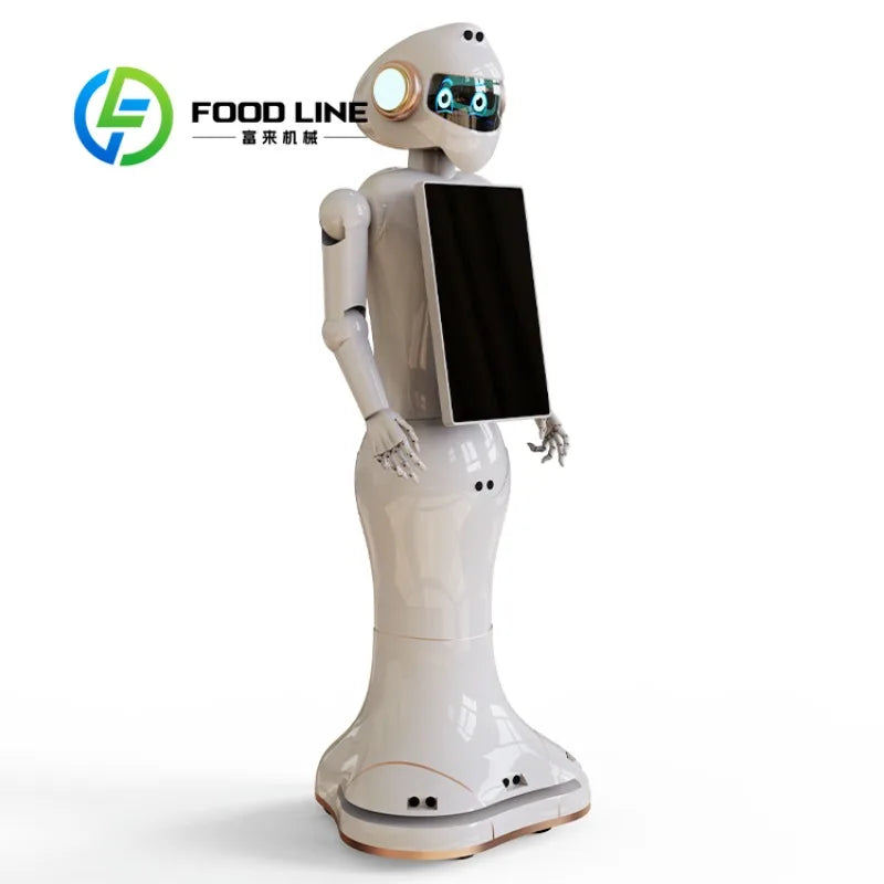 (Solo Cotización – No compra directa) Robot Comercial Inteligente de Recepción con Pantalla Interactiva *(Ver detalles)