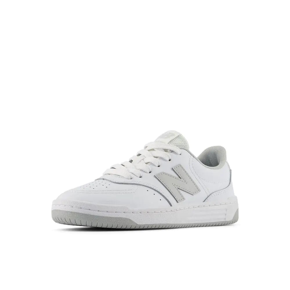 Zapatillas de Encaje New Balance BB80 V1 Blancas/Gris Brighton Talla 12 US Unisex para Niños Pequeños