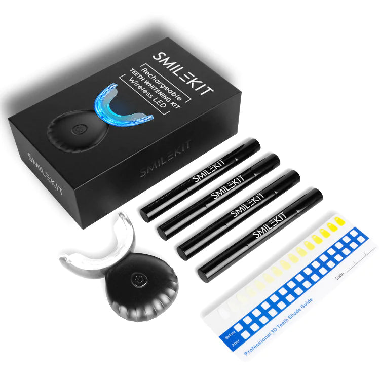 Kit de Blanqueamiento Dental Inalámbrico – Conjunto LED y de Carga
