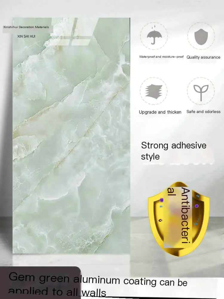 PVC Imitation Marble Floor Stickers for Home Decor (1pc)