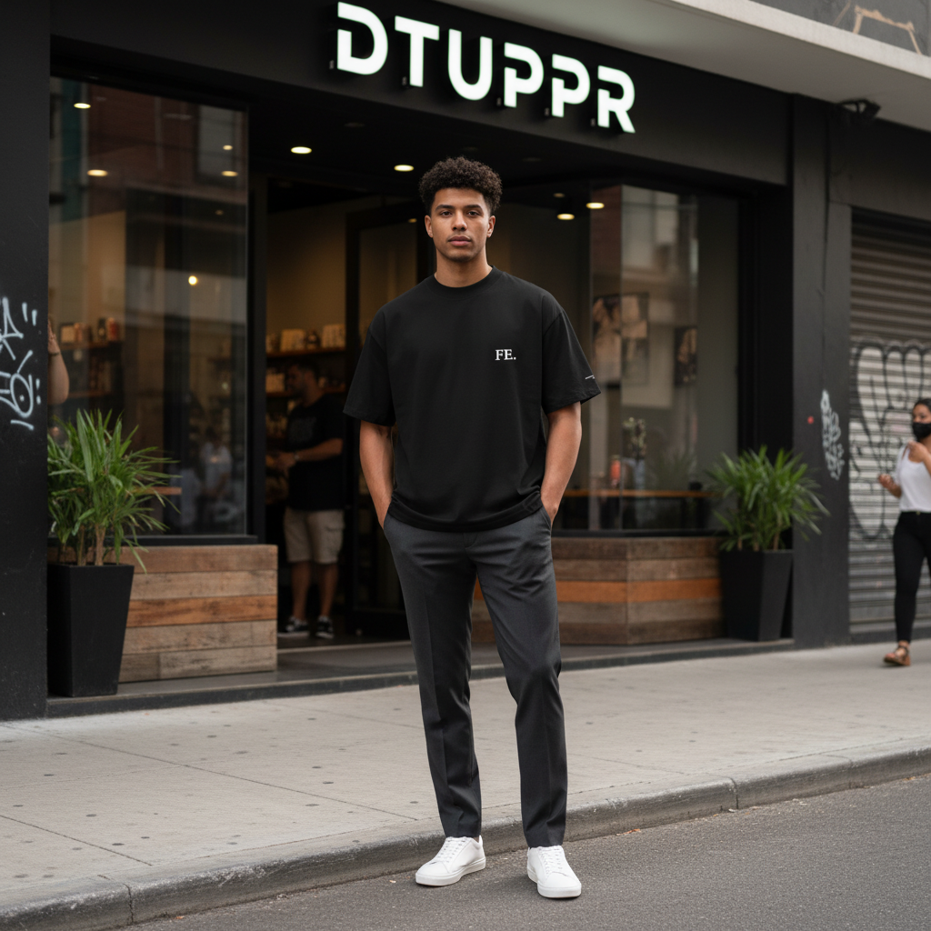 Camisa Premium Oversize “Filipenses 4:13” | Faith Collection DTUPPR