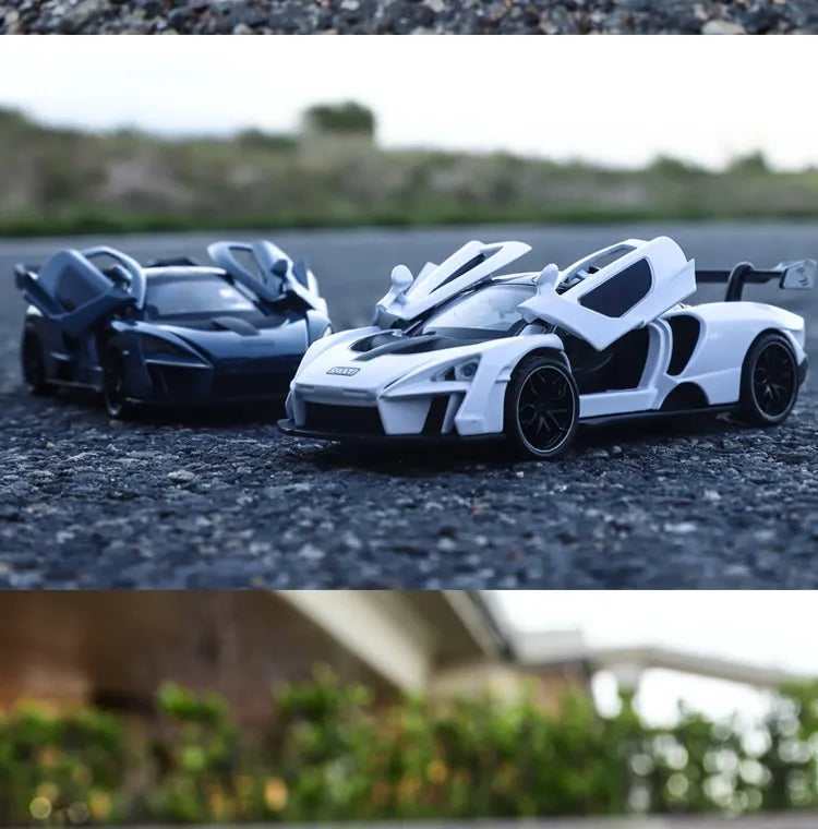 Supercar Miniatura Interactivo – Luces & Sonido Realista