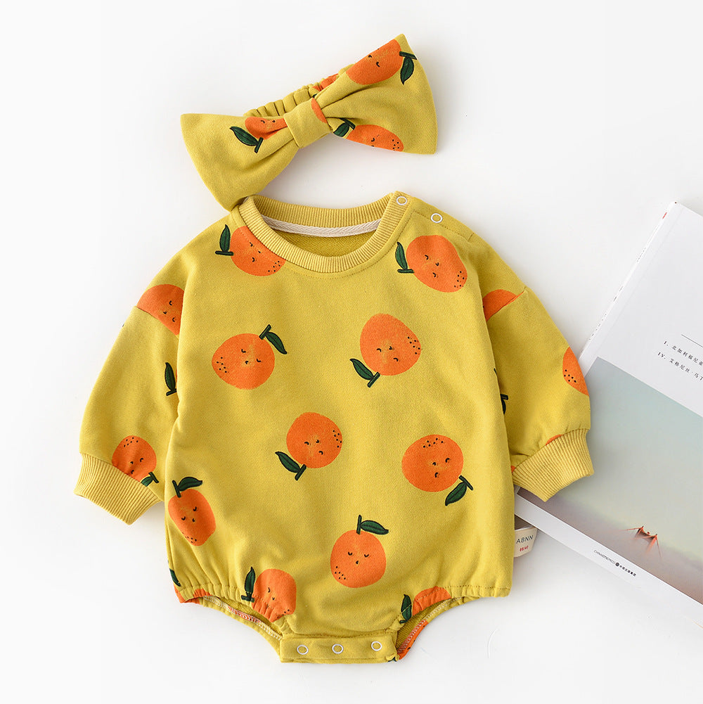 Body de Bebé Estilo Frutal 🍊 | Comodidad & Dulzura Todo el Día