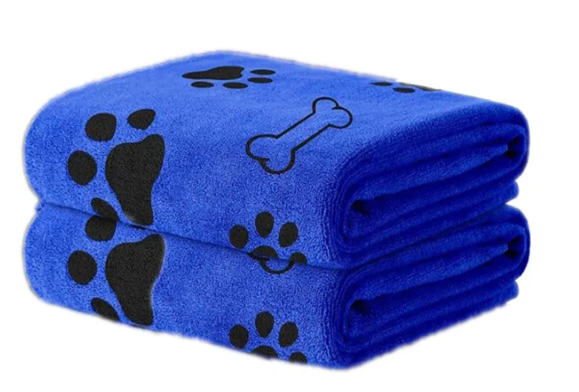 Toalla Premium de Microfibra para Mascotas – Secado Ultra Rápido y Suave