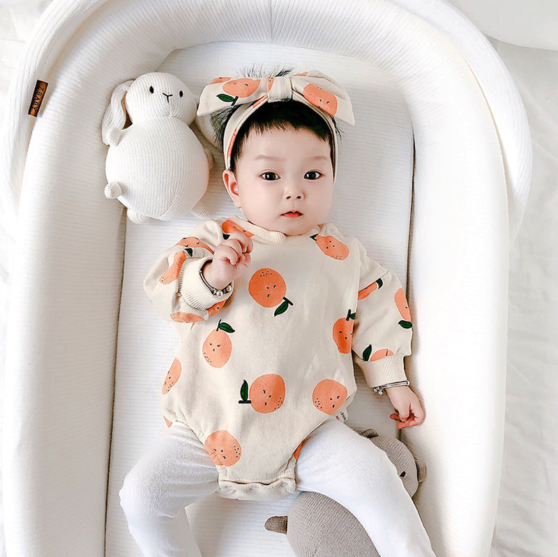 Body de Bebé Estilo Frutal 🍊 | Comodidad & Dulzura Todo el Día