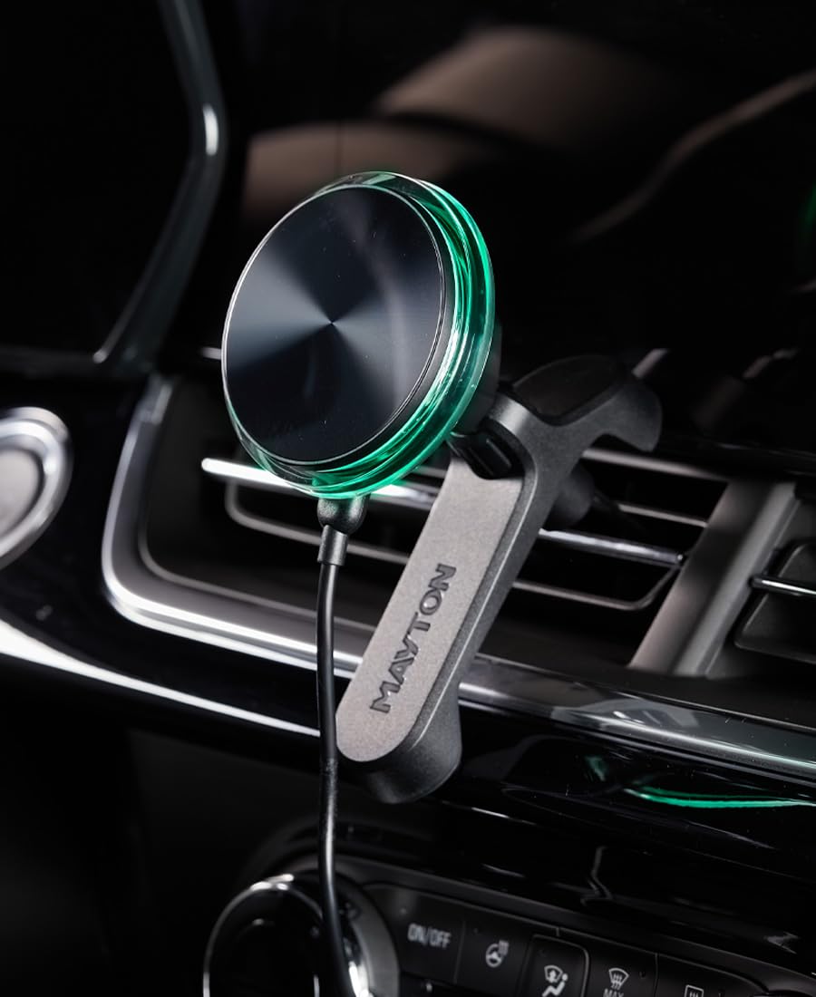 Soporte Magnético MagSafe para Auto – Carga Rápida y Fijación Ultra Segura