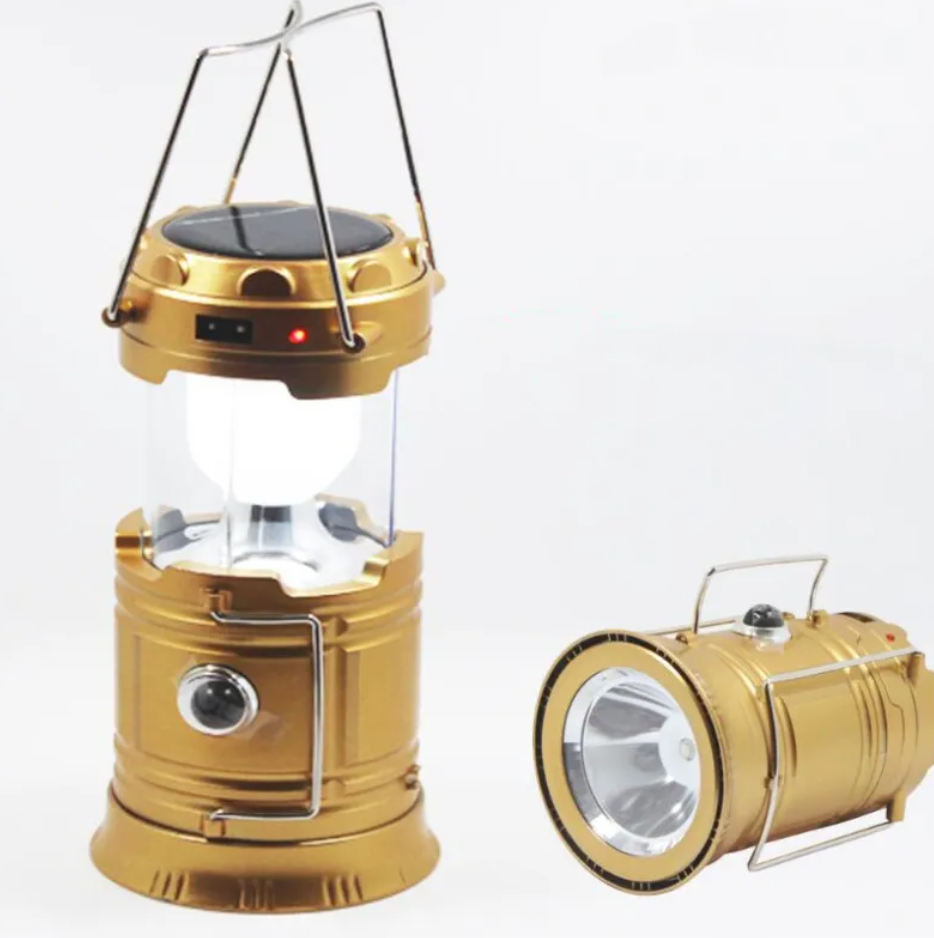 Lámpara LED Solar Portátil Multifuncional – Iluminación de Emergencia y Exterior