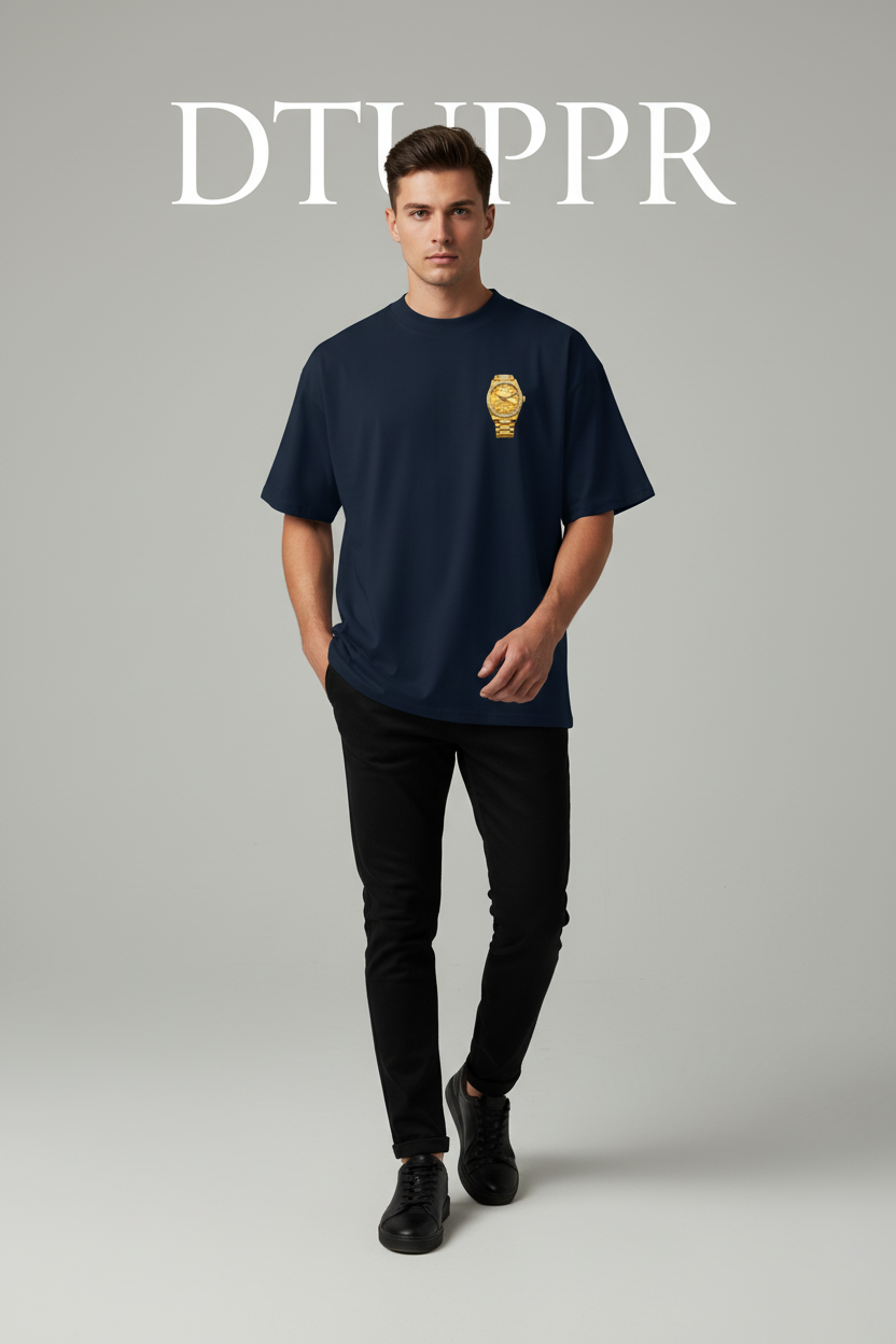 Lux O’Clock Signature Gold Edition – Camiseta Premium   | DE TODO UN POCO PR