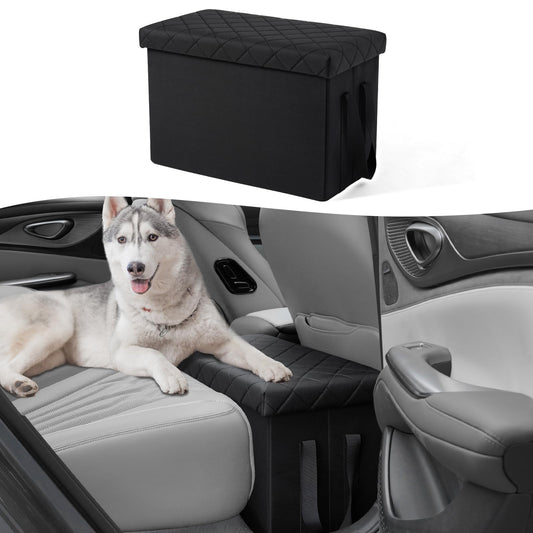 Extensor de Asiento para Mascotas con Almacenamiento – Viajes Más Cómodos y Seguros