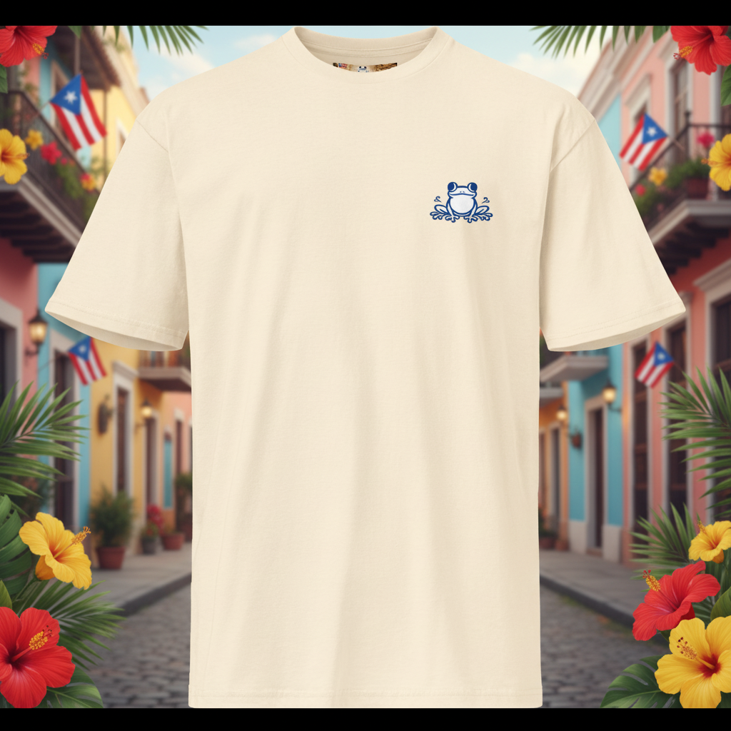 Camisa Premium Signature Coquí | DE TODO UN POCO PR