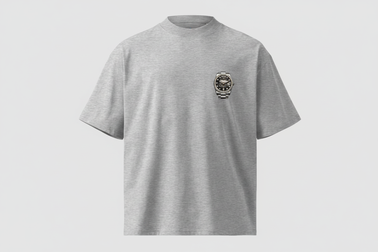 Lux O’Clock Signature White Gold Edition – Camiseta Premium | DTUPPR